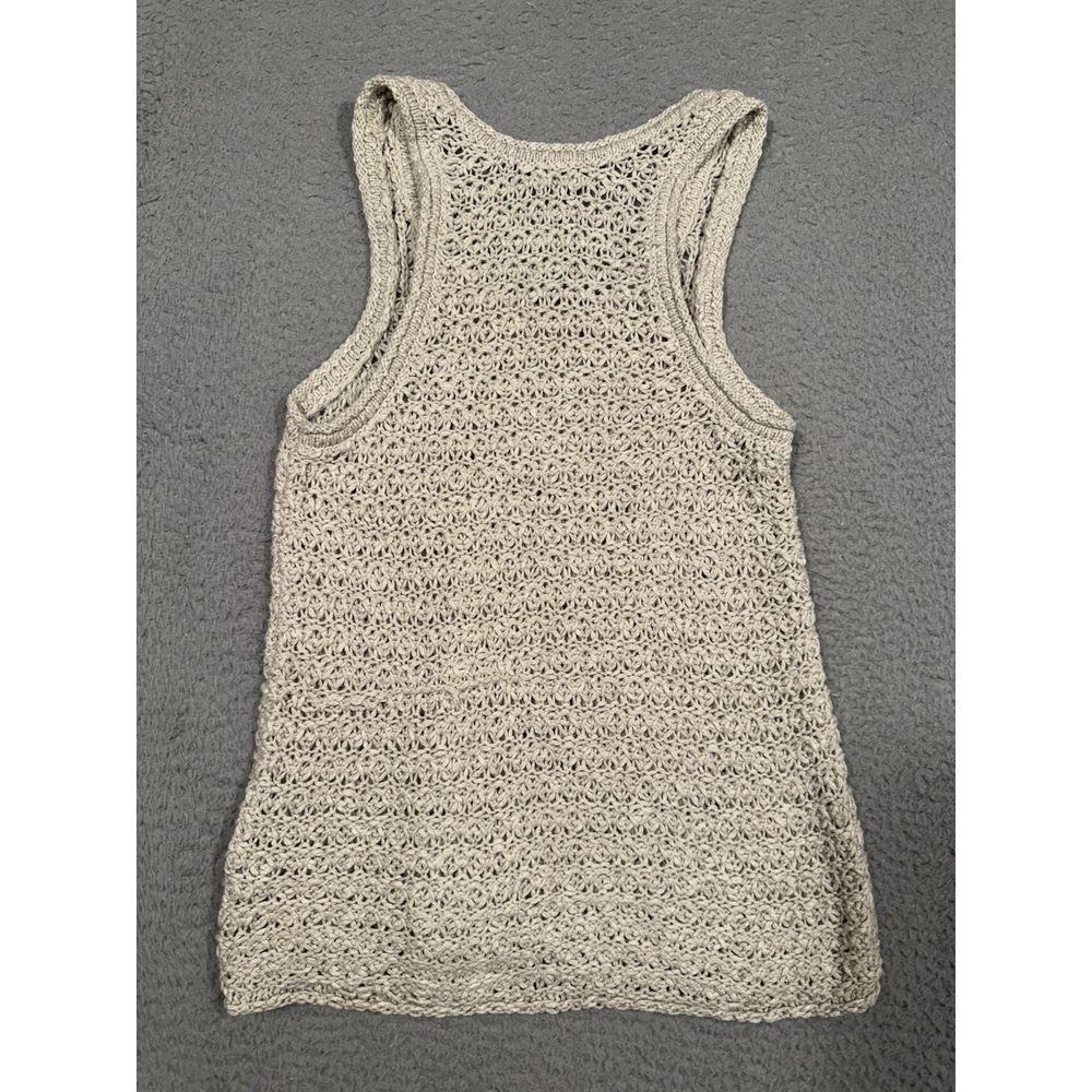 Aerie Cream Knit Tank Top - Picture 5 of 7